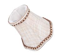 ULTECHNOVO Classic Linen Clip Lamp Shade Cover Replacement for Table and Bedside Lamps Vintage Design Versatile Fit for Any Decor Housewarming