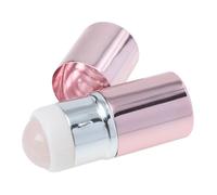 ULTECHNOVO Cooling Jade Ball Roller Facial Massager for Eye Neck Face Portable Compact Skin Care Tool to Reduce Puffiness Dark Circles and Promote Cream Absorption Lightweight Massage Stone