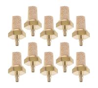 ULTECHNOVO Copper Filter Nozzle Replacement Featuring Efficient Filtration and Corrosion Resistance 10pcs for Stage Fog Machines, Compatible M3 and M4 Mist Systems for Live Shows