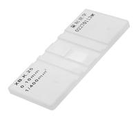 ULTECHNOVO Counting Chamber Hemocytometer Cell Counting Board Laboratory Glassware 3-Platform Slide for Precise Cell Suspension Analysis 3.15X1.57X0.59In