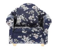 ULTECHNOVO Cozy Miniature Sofa Bed for Small Animals and Guinea Pigs Navy Cotton Soft and Supple Small Pet Nest for Hamsters and Hedgehogs Accessory
