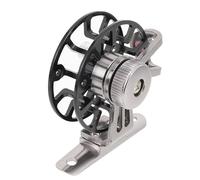 ULTECHNOVO Creative Metal Fishing Reel for Sea Rod Use, Black Foldable | Anti Slipping Design, Suitable for Lakes and Rivers, Beginner and Experienced Fisher Use