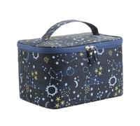 ULTECHNOVO Creative Toiletry Bag Oxford Cloth Multipurpose Cosmetic Bag with Large Capacity Storage and Finishing, Protective Cosmetics Organizer for Travel and Personal Home Use
