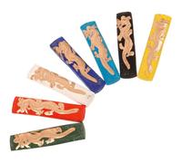 ULTECHNOVO Creative Traditional Ink Sticks 7Pcs Multi-Colored Dragon Ink Blocks for Calligraphy and Painting Use by Artists and Learners