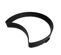 ULTECHNOVO Crescent Shape Walkway Molds for Pavement and Lawn, Black Abs Cement Tile Mold with Artistic Design, for DIY Floor Making in Villas and Streets, Sturdy Garden Paving Concrete Mould