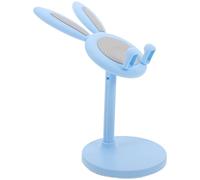ULTECHNOVO Cute Bunny Phone Stand for Desk, Adjustable and Extendable Plastic Mobile Holder, Multifunctional Phone and Tablet Bracket for Studying and Watching Videos