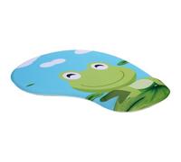 ULTECHNOVO Cute Frog Ergonomic Non- Computer Desk Mouse Pad with Soft and Smooth Silicone Mouse Pad for Home Use and Dormitory