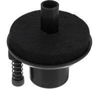 ULTECHNOVO Cymbal Felt Pad Set 2 Pieces Black Plastic Felt Drum Cymbals Supplies Prevents Collision Not Easy to Break Practical Drum Pad