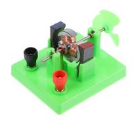 ULTECHNOVO Dc Motor Model for Physics Experiments Educational Stem Assembly Interactive Science Experiment Kit for Students Easy to Connect Teaching Apparatus Safe Practical