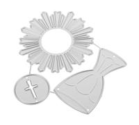 ULTECHNOVO Decorative Metal Cutting Die Carbon Steel DIY Craft Dies for Scrapbooking Cards Album Embossing Manual Die Cutting Embossing Machine Compatible