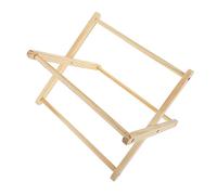 ULTECHNOVO Detachable Rack Organizer DIY Kit for Magazine and Book Display Rustic Handmade Macrame Floor and Desktop Storage Shelf Easy to Install Rustic Chic Storage for Home Office Dorm