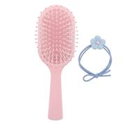 ULTECHNOVO Detangling Brush Pink Abs Pp Hair Styling Tools Smooth Teeth Surface Suitable for Thin Hair Teen Women Birthday Wedding Massage Comb