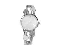 ULTECHNOVO Diamond and Time Movement Stainless, Steel Accurate Keeping Bracelet Watch with Precise Quartz Stylish Wristwatch with Beautiful Appearance, Gift for Women for Female Friends