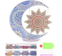 ULTECHNOVO Diamond Kit Christmas Tree Diamond Picture DIY Ornament Acrylic Bjp011 Double-Sided Rhinestone Christmas Decor