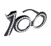 ULTECHNOVO Digital Birthday Party Glasses Creative Glasses Prop for Fun Photo Unique Decorative Eyewear for Celebrations Stylish Comfortable Design for Any Event