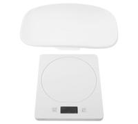 ULTECHNOVO Digital Pet Scale for Birds Portable and Easy to Use with Multifunctional Display, Wear Resistant Plastic Design, Accurate Weighing to 22 Lbs/10kg for Cats and Small Dogs