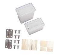 ULTECHNOVO DIY Epoxy Resin Cigarette Box Making Kit with Square Silicone Mold and Accessories Lightweight Handicrafts Tool for Handmade Unique Cigarette Case Crafting and Creation