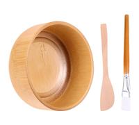 ULTECHNOVO DIY Mask Bowl Brush Set 5.5x5.5x3.2 Inch Elegant Chic Look Anti-drop Design Convenient to Hold for Friends Who like DIY Mask Giving Includes Bowl Brush Spatula