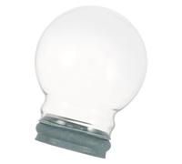 ULTECHNOVO DIY Snow Globe Kit 65mm Glass Water Globe Ball for Crafts and Christmas Decoration, Empty Fillable Jar Suitable for Kids and Adults Seasonal Home Décor