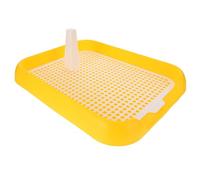 ULTECHNOVO Dog Potty Tray, Pet Toilet Training for Potty Tray Mesh Pets Toilet Grid Rabbit Litter Pink Pee Pads for Pee Pad Holder Mesh Poo Indoor Dog