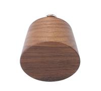 ULTECHNOVO Drawer Cone Pull Handle in Black Walnut for Home Closet | Coffee Finish Stable Build Smooth Surface, and Chic Simple Style Drawer and Cabinet Use