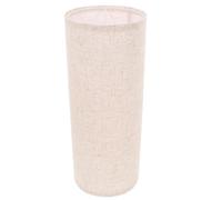 ULTECHNOVO Drum Lamp Shade Fabric Khaki Tall Round Cover Practical and Decorative for Floor Lamps Minimalist Style Suitable for E27 Socket