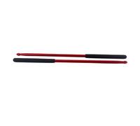 ULTECHNOVO Drum Sticks Aluminium Alloy for Drum Pad Practice and Drummer Exercises Anti-rust Red Drumsticks Training Accessories to Increase Speed and Precision