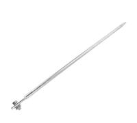 ULTECHNOVO Earthing Ground Rod Ground Post Pin Grounding Stake Iron Material Silver Colour Single Hole Design Easy to Install High Durability For Household Applications