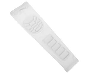 ULTECHNOVO Elastic Protective Arm Sleeve for Sports Injury Prevention in White Polyurethane Material, Suitable for Athletes and Youth under 60kg, for Outdoor Sports and Volleyball