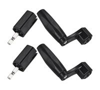 ULTECHNOVO Electric and Manual Guitar String Winder 2pcs Portable and Metal Tool with Bridge Pin Peg Puller 2-in-1 for Acoustic and Electric Guitars and Ukulele for Travel and Music