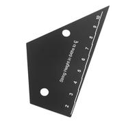 ULTECHNOVO Electric Bass String Ruler Guitar String Tool with Precise Scale and Smooth Margin Design, Stainless Steel Guitar Accessories for Beginners and Experienced Guitarists