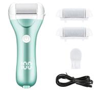ULTECHNOVO Electric Foot File Callus Remover for Home Use, Rechargeable 1200ma Abs Pedicure Tool for Professional Removal of Dead Skin on Feet, Suitable for Men and Women