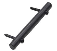 ULTECHNOVO Electric Guitar String Retainer Bar Metal Guitar Lead String Device with Screws Minimalist Style Black Ensures Stable Tuning