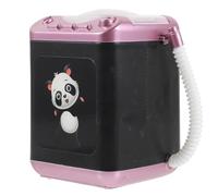ULTECHNOVO Electric Makeup Brush Cleaner Machine Plastic Mini Brush Washer Cute Style Convenient Storage Deep Cleaning and Eggs Battery Operated with 2 X Aaa Batteries (not Included)