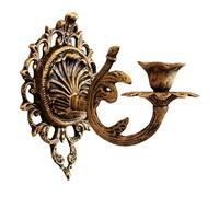 ULTECHNOVO Elegant Wall Sconce Candle Holder Antique Cast Iron Decorative Wall Decor for Living Bedroom and Dining Multifunctional Gothic Style Design for Cozy Home Ambiance