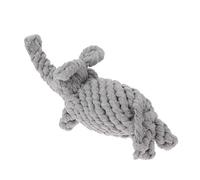 ULTECHNOVO Elephant Shape Dog Chew Toy Made from Sturdy Cotton Rope for Bite-proof Fun and Effective Teeth Cleaning, Pet Toy for Puppies and Adult Dogs to Promote Oral Health
