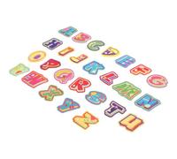ULTECHNOVO Embroidered Iron on Letters Patch for Backpack and Shoes, Polyester Fabric Letters with Assorted Colour, for DIY Crafts and Clothes Mend Or Reinforce