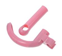 ULTECHNOVO Ergonomic Slip Resistant Plastic Broom Handle Grip Sleeve Dustpan Pole Replacement Cap for Comfortable Cleaning Mop and Broom Handle Accessory Inner Diameter Pink