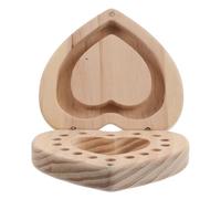 ULTECHNOVO Essential Oil Display Stand Portable Wooden Heart Capsule Holder with 16 Slots for Storage and Aromatherapy Use at Home or on the Go