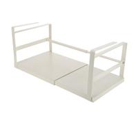 ULTECHNOVO Expandable under Shelf Storage Basket with Easy Installation, Iron Single Layer Hanging Organizer for Maximized Space Utilization in Kitchen, Pantry, Or Office