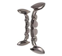 ULTECHNOVO Fake Teeth for Cosplay Realistic Vampire Fangs Punk Stylish Copper Removable Hip Hop Grills for Adults Halloween Costume Accessories
