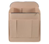 ULTECHNOVO Felt Diaper Backpack Large Capacity and Padded Shoulder Straps | Breathable Ventilated Back Panel, Spill Containment Design, Unisex Neutral Beige Colour, for New Parents and Travel