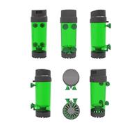 ULTECHNOVO Fish Tank Cleaner Aquarium Filter Plastic Fluidized Bed Filter Ball Shaped for Aquarium Providing Oxygen Safe for Fish and Shrimp in Home Tanks