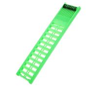 ULTECHNOVO Fishing Line Winding Board Large Green Plastic Winder Lightweight Shock-resistant Fishing String Organizer for Easy Line Management and Use