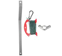 ULTECHNOVO Fishing Net Cast Net Support Pole Thickened Stainless Steel Frame 10m Rope Crab Shrimp Crawfish Trap Fixator Suitable for Bridge