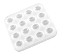 ULTECHNOVO Flexible Transparent Silicone Go Game Pieces Mold for DIY Casting Smooth Surface Chess Mould for Tabletop Board Games Easy to Clean and Use