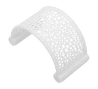ULTECHNOVO Floating Betta Fish Bed Aquarium Perch Ledge in White Abs Material with Leaf Shape Encourages Natural Activity for Betta Fish Décor Minimalist Floating Hideout