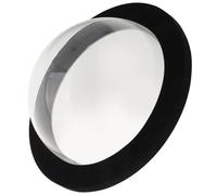 ULTECHNOVO Floating Pond Fish Dome Display Cover Weatherproof Design Eva and Acrylic Materials with Black Base 15x15x10inch Size for Outdoor Space Garden Pool Fish Observation