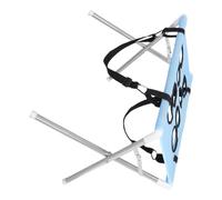ULTECHNOVO Foldable Dog Grooming Hammock with Detachable Stainless Steel Frame and Adjustable Straps, Space-saving Portable Pet Sling for Small Dogs and Cats, for Grooming Tables