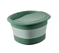 ULTECHNOVO Foldable Foot Bath Basin Foot Massage Bucket Portable Foldable Design Pvc Pp Tpr Material Blood Circulation Practical Creative Style for Relaxing